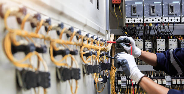 Professional Electrician technician working in Boring, OR